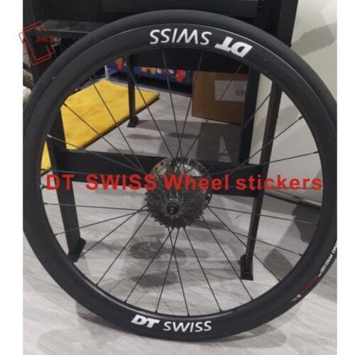 2wheels/set Road bike DT RIM sticker bicycle wheel set stickers personalized decoration 700c racing cycling decals