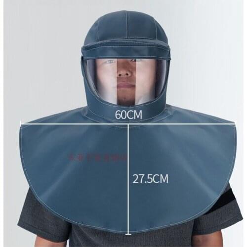 Dust cover shawl hat built-in waterproof and dustproof