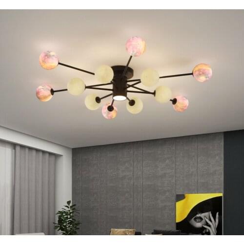 Modern Led Chandelier Lights For Living Room Bedroom G9 With Glass Bulb Lampadario Luminaire Lustre Cristal Indoor Lamp Lighting