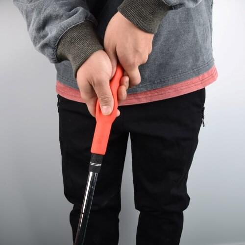Golf Swing Trainer Beginner Gesture Alignment Training Aids Golfer Correct Hand Position Rubber Grip Posture Correction