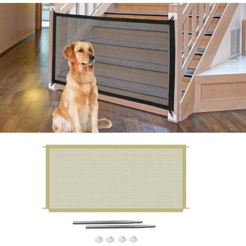 Pet Gate Baby Safety Fencing Gate Portection Guard Protector Safe Products Baby Safe Guard Children Baby Mesh Magic Pet Gate