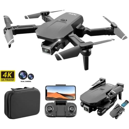 YLRC S68 Mini 6-axis Gyro Drone With 4K Dual Camera Air Pressure Altitude Hold Headless Mode Foldable RC Quadcopter Dron RTF Toy