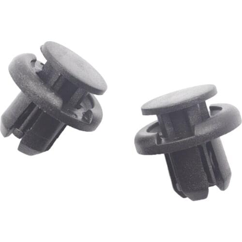 500pcs 10.5mm Bumper Fixding Clip Push in Fastener Retainer For Toyota