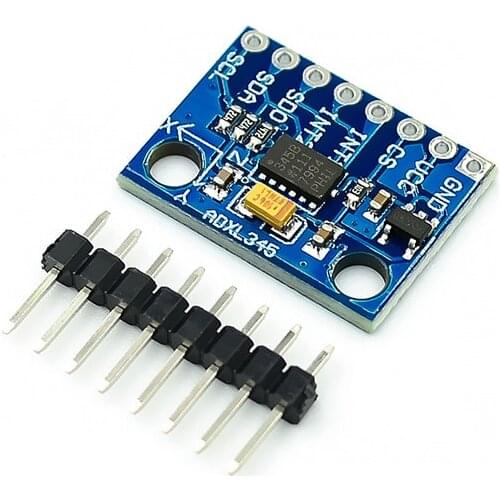 1pcs GY-291 ADXL345 digital three-axis acceleration of gravity tilt module IIC/SPI transmission In stock