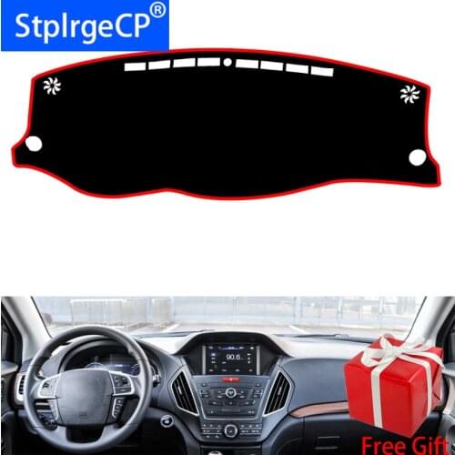 For lifan X80 2017Car Styling Dash Mat Dashmat Dashboard Sticker Cover Sun Shade Dash Board Cover Carpet