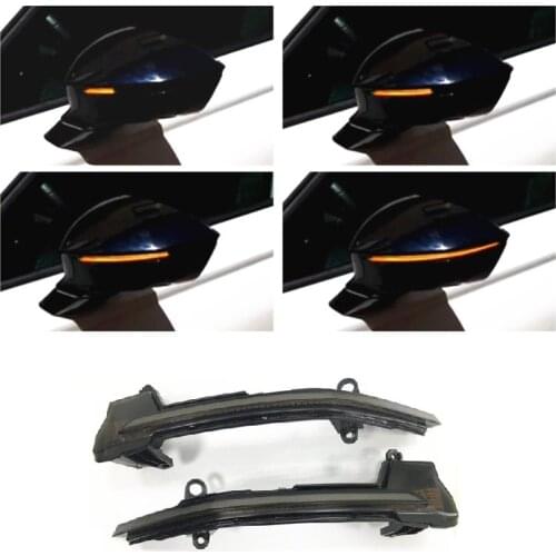 For Seat Ateca Cupra 2016 2017 2018 2019 FR Xcellence Dynamic LED Blinker Sequential Turn Light Indicator Accessories