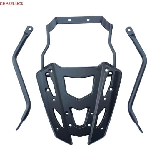 For Yamaha Aerox155 NVX155 NVX Aerox 155 Rear Top Tail Luggage Trunk Rack Cargo Holder Tool Box Bracket Tailstock Hand Bar Grab