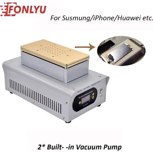 Fonlyu Q1 LCD Separating Machine 2 Buildin Vacuum Pump Perheating Platform For Mobile Phone LCD Screen Seperator Machines