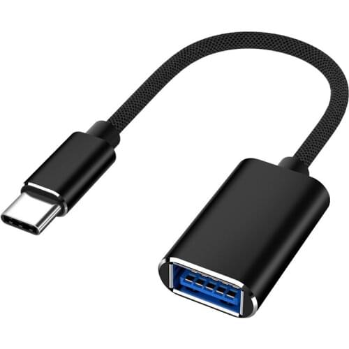 2.0 Type C USB OTG Cable Fast Speed Type-C Male to USB Female Converter USB-C Data Sync Adapter Cable for Samsung Xiaomi Huawei
