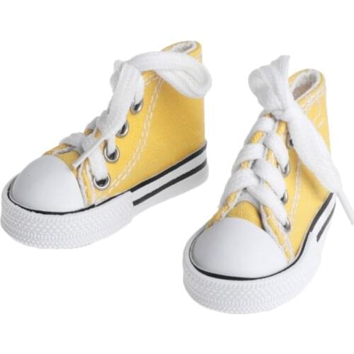 Doll Shoes 1/4 Accessories Canvas Fashion Summer Toys Mini Sneakers Denim Boots 090B