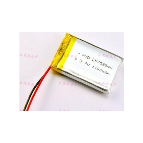 Bluetooth lithium ion battery _703050 753048 1100mAh_3.7V polymer battery production Rechargeable Li-ion Cell Rechargeable Li-io