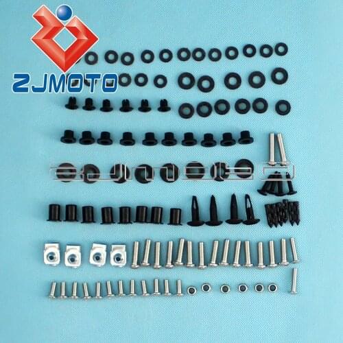 Motorcycle Complete Fairing Bolt Kit For Honda CBR600F4 CBR600F4i 1999-2007 CBR600 F4 F4i Bodywork Fixation Screws Fastener Nuts