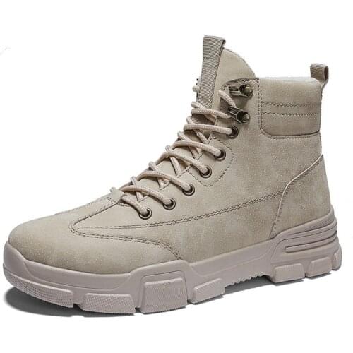 Men Shoes Sneakers Mens Autumn Winter New Martin Boots Mens Boots High Top Zapatillas Hombre Chaussure Homme