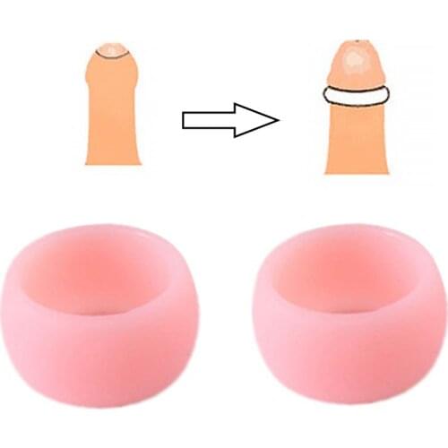 Cock Rings Sex Toys For Men Foreskin Corrector Couple Rings Delay Ejaculation Penis Erection Sleeve Male Chastity Cage Sex Shop