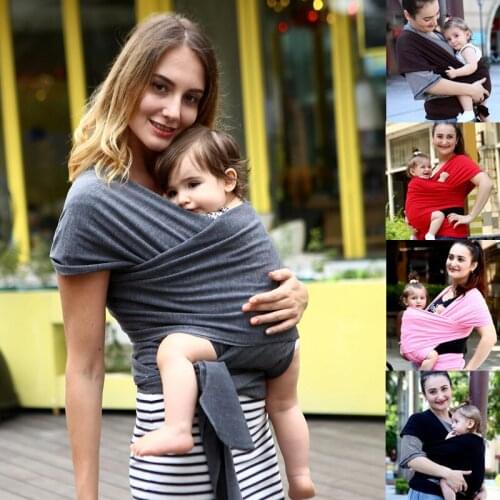 0-3Y Newborn Baby Swaddle Baby Carrier Sling Backpack Breathable Cotton Soft Hipseat Blanket Adjustable Infant Baby Wrap Belt