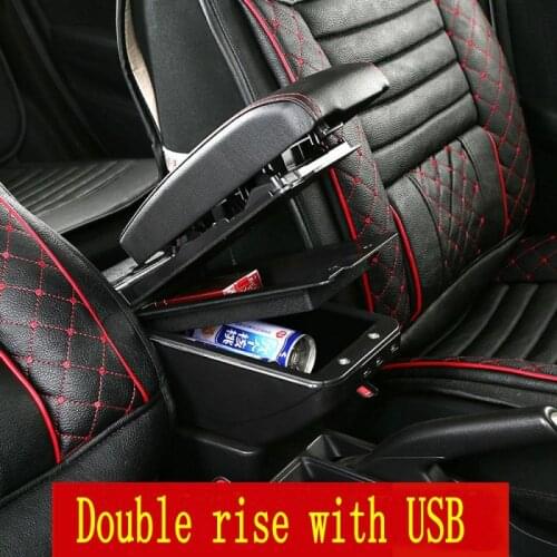 For Renault Clio Megane Captur Scenic Laguna Twingo Fluence Koleos Armrest box central Store content box with cup holder ashtray