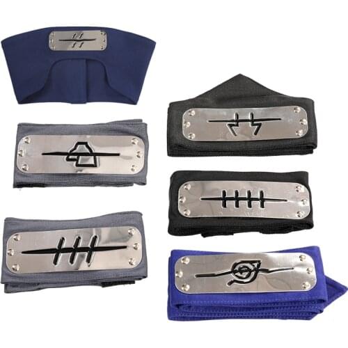 Brdwn Akatsuki Pain Kisame Deidara Kakuzu Hidan Official Authorization Cosplay Ninja Headband Hairwear