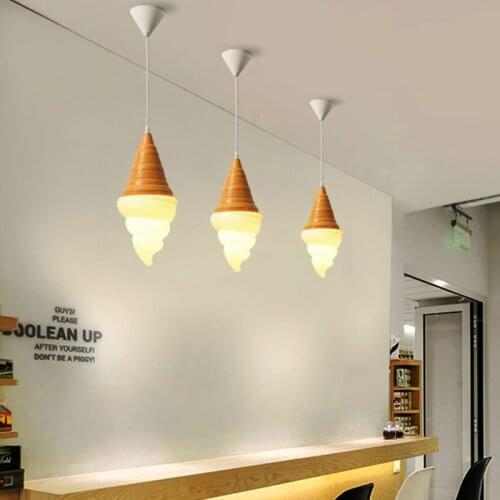 Ice-cream Pendant Lights Modern Led Hanging Lamp for Living Room Bedroom Kitchen Home Decor Light Fixtures for Ceiling Art Decor