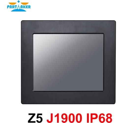 IP68 Full Waterproof 10.4 Inch Industrial Panel PC All in One Resistive Intel J1900 Touch Screen Computer Partaker Z5