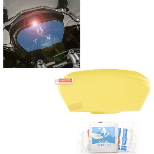 Motorcycle Dashboard Film Sticker Screen Protector For Triumph Tiger 1200/800 XC XR 2017-ON Clear