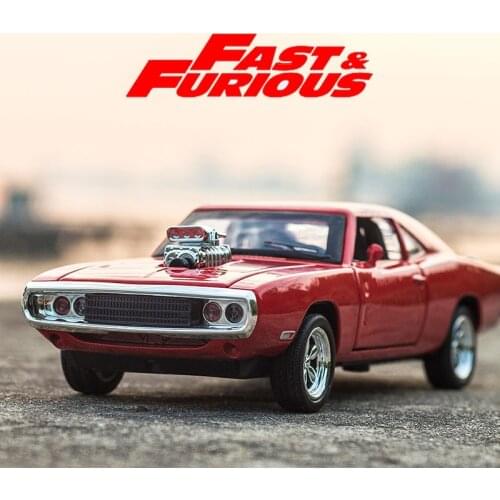 1:32 Dodge Charger Alloy Car Model Diecasts & Toy Vehicles The Fast And The Furious Classic Metal Car Toys For Children