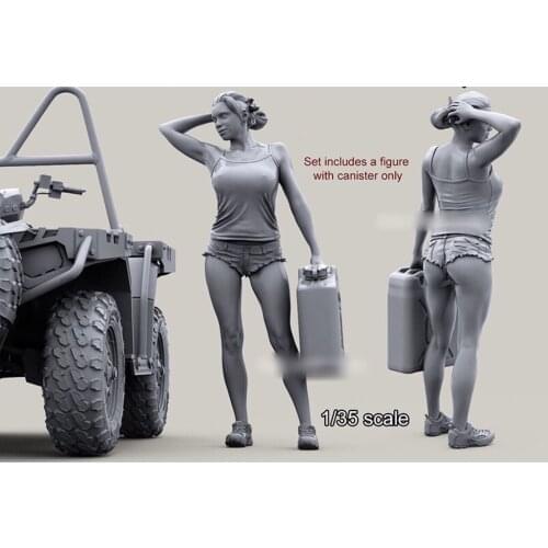 1/35 Resin Model Figure GK , Unassembled and unpainted kit
