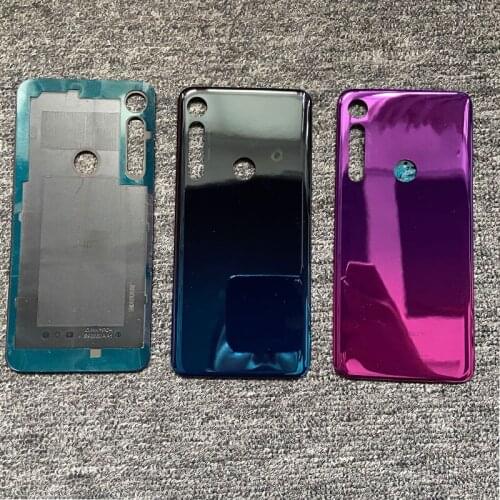 10/PCS 6.2" New Replacement Back Housing Battery Cover Back Door Cover Case Glass For Motorola Moto One Macro XT2016-2