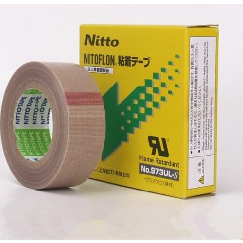 10pcs Japan NITTO DENKO Tape High temperature resistant adhesive NITOFLON Waterproof Electrical tape 973UL