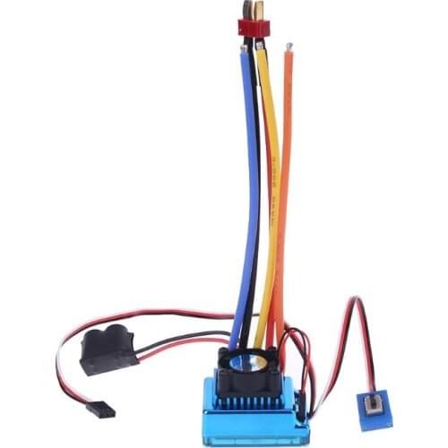 120A Waterproof Sensored Brushless Speed Controller ESC for RC Car Truck Crawler 634F