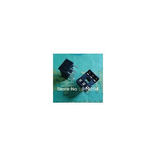 50PCS/LOT 6pin DIP IC sockets Adaptor Solder Type 6pin