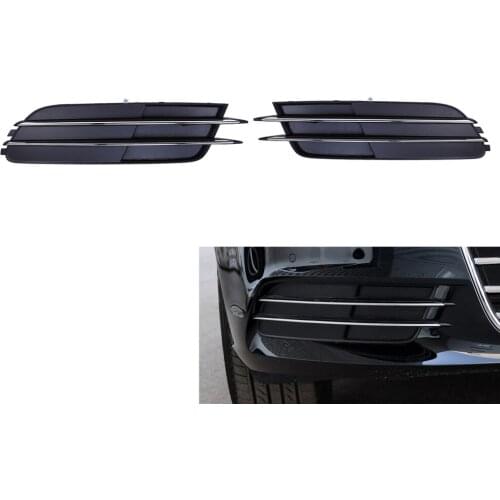 Car Sticker Styling Detector Abs Cover Trim Front Head Fog Light Lamp Frame for Audi A6/A6L C7 2013-2015