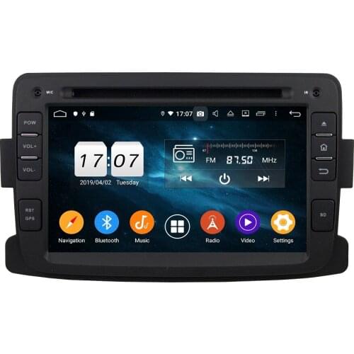 CarPlay PX6 7" Android 10 Car DVD Radio GPS WIFI Bluetooth 5.0 Easy Connect for Renault Duster Logan 2012 2013 2014 2015 2016