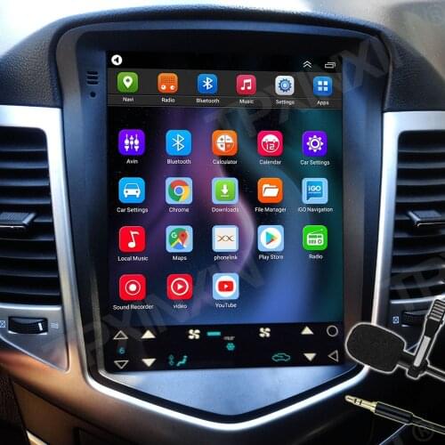 Car Android 10 Car Player For Chevrolet Cruze J300 2008 - 2012 2din Radio Multimedia Video GPS Navigation 2 din For Tesla style