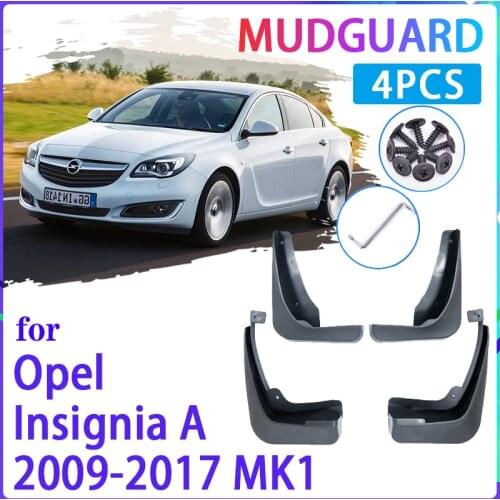4 PCS Car Mud Flaps for Opel Insignia A 2009~2017 MK1 Mudguard Splash Guards Fender Mudflaps Auto Accessories