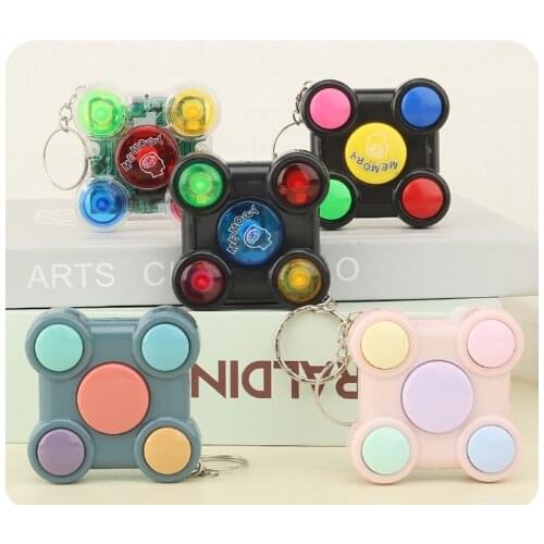 Childrens Educational Game Machine Educational Toys Game Flash Memory Training One-hand Console Puzzle Brain Game Montessori