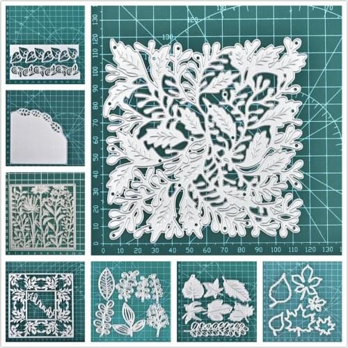 InLoveArts Ginkgo Leaves Metal Cutting Dies Scrapbooking for Making Cards Decorative Embossing DIY Crafts Stencils Leaf Die Cuts