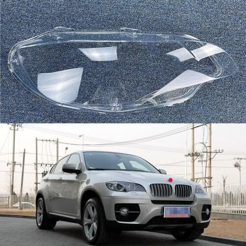 For BMW X6 headlight lampshade X6E71 headlight plexiglass lampshade 08-14 X6E71 transparent lamp shell
