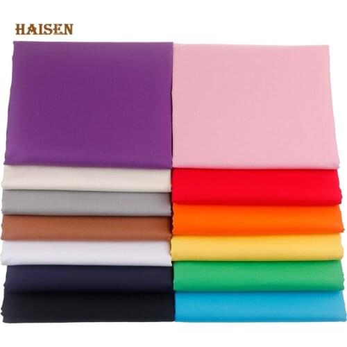 13 Solid Color Series,Summer Apparel Fabric Cotton Poplin Plain Cloth For DIY Handmade Clothes,Skirt,Dress,Shirt Sewing Material