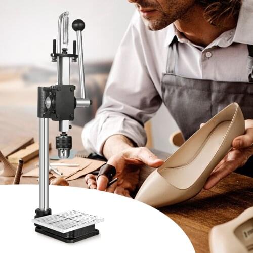 FURONGHUA Leather Hole Puncher Hand Punching Machine Manual Press Puncher Punch Tools For DIY Leather Craft Punching Holes