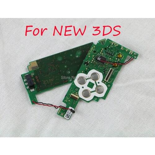 10pcs Original used ABXY Button Switch ON OFF Board for Nintend New 3DS Function Button PCB Board For New 3DS Replacement Parts