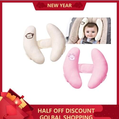 Baby Stroller Sleep Pillow Car Seat Belt Pillow Protect Kids Head Shoulder Stroller Accessories