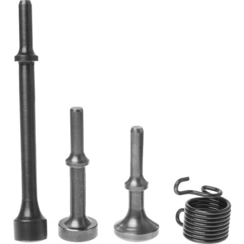 3PCS Smoothing Pneumatic Air Hammer BitS Long Bit Tool &1* Spring Tire Repair 'lirunzu