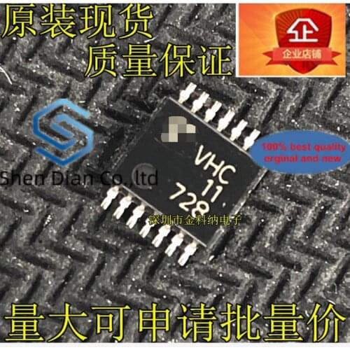 10pcs 100% orginal new in stock TC74VHC11FT silk screen VHC11 TSSOP-14 logic chip