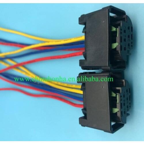 5 pcs 6 Pin Accelerator Pedal Plug Throttle Valve Sensor Connector With Wire Pigtail 1-967616-1 7M0973119