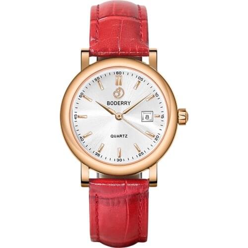 BODERRY Ladies Watch Stainless Steel
