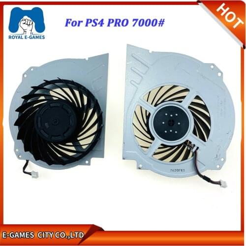 G95C12MS1AJ-56J14 Cooling Fan Parts White 12V Efficient Replacement 3500 RPM Durable Internal For PS4 Pro 7000