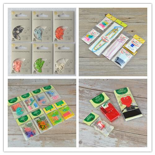 Hiroshima TULIP stitch markers (pin )for weaving Metal box:1order=1box(15pcs),Paper bag:1order=2 bag(7 pcs/bag)