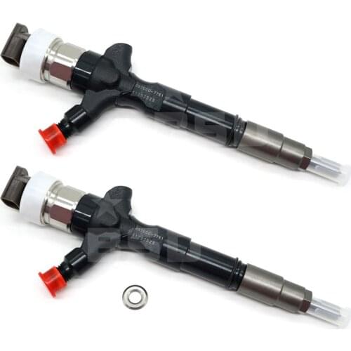 Common Rail Injector 23670-0L010 095000-7761 For Toyota HILUX VIGO 2KD 2pieces/Lot