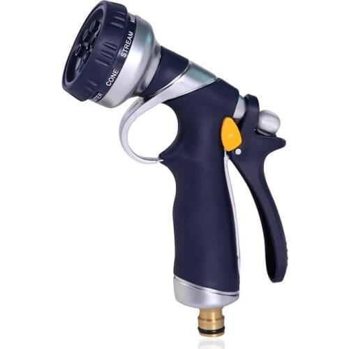 Multi-Function Car Wash High Pressure Soft Grip Spray Lawn Watering Gun Durable Hand-Held Tools Hose Sprinkle Nozzle Garden