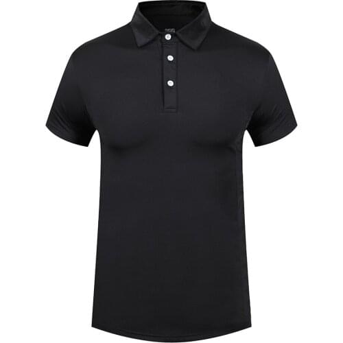 New Golf Wear Breathable Short Sleeve Black Golf Shirt 7 Color Golf Clothes XS-XXXL Choose Sports Shirt